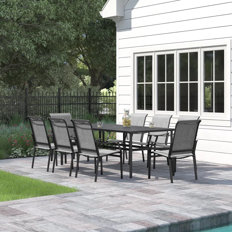 Ausby+8+-+Person+Rectangular+Outdoor+Dining+Set